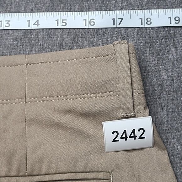 Kilburne‎ Finch Pants Mens 34x32 Khaki Straight Fit Comfort Waistband Stretch - Picture 8 of 8